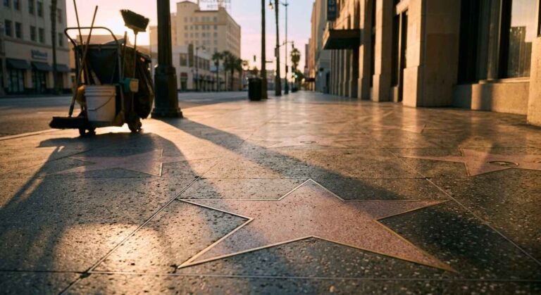 Hollywood Walk of Fame empty star